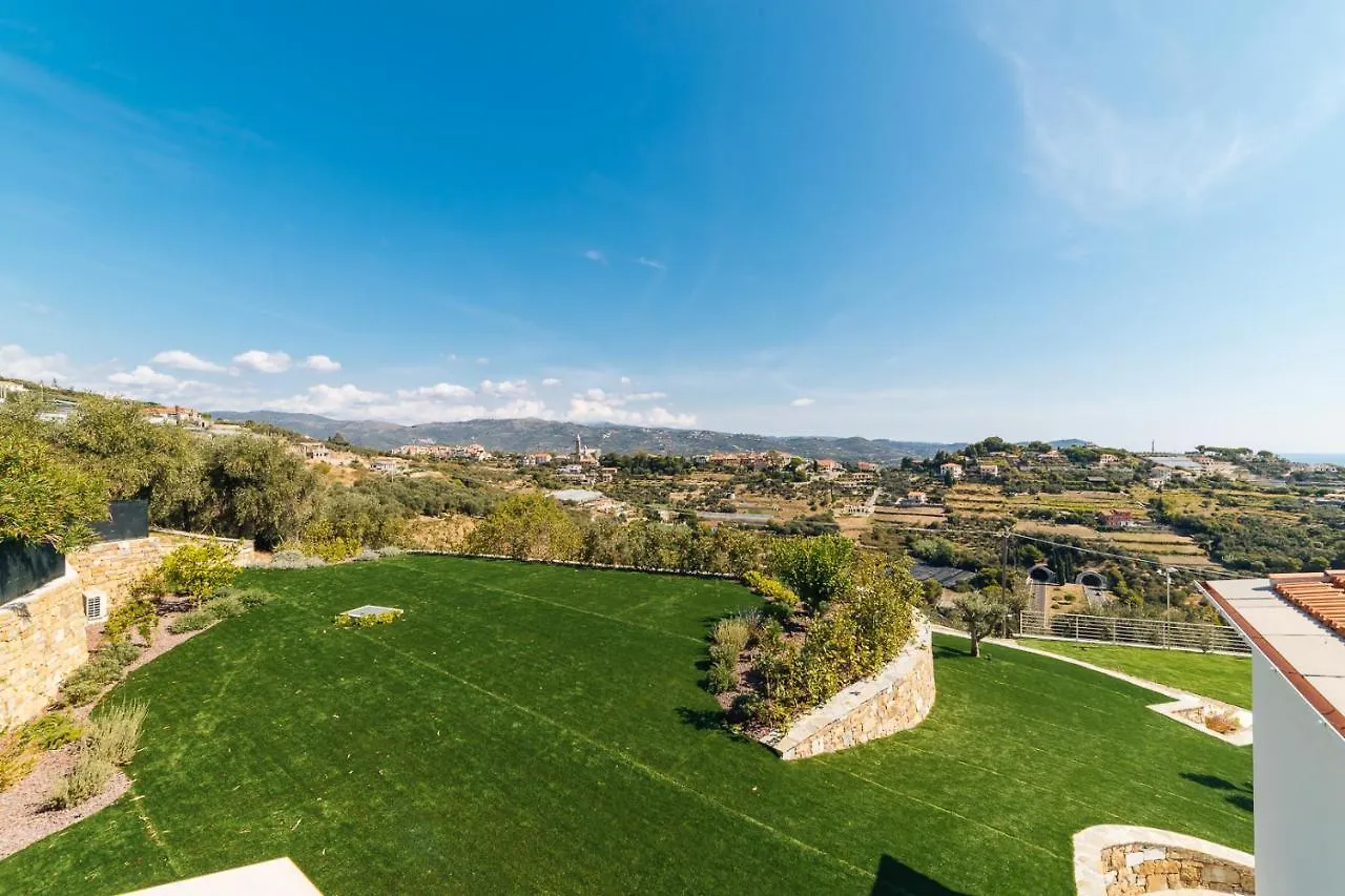 Villa Sabrina Riviera Dei Fiori A Picco Sul Mare Con Piscina Privata ,Wellness & Spa Imperia